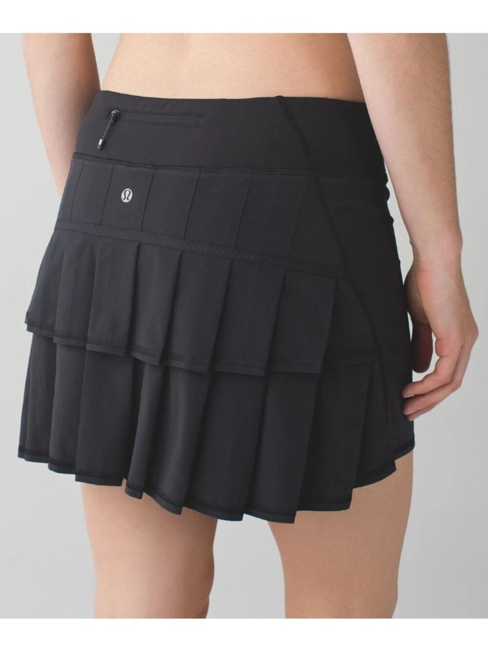 Lululemon Black Pacesetter Tennis Skirt